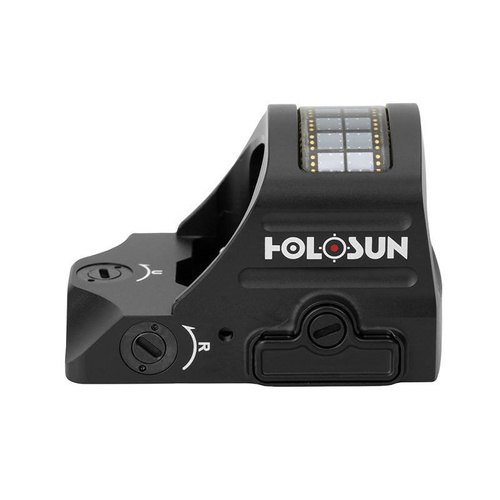 Holosun - Kolimator HS407C X2 Micro Red Dot - Solar Panel - 2 MOA - Czarny - HS407C X2